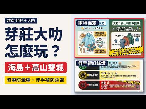 芽莊 大叻雙城玩家攻略